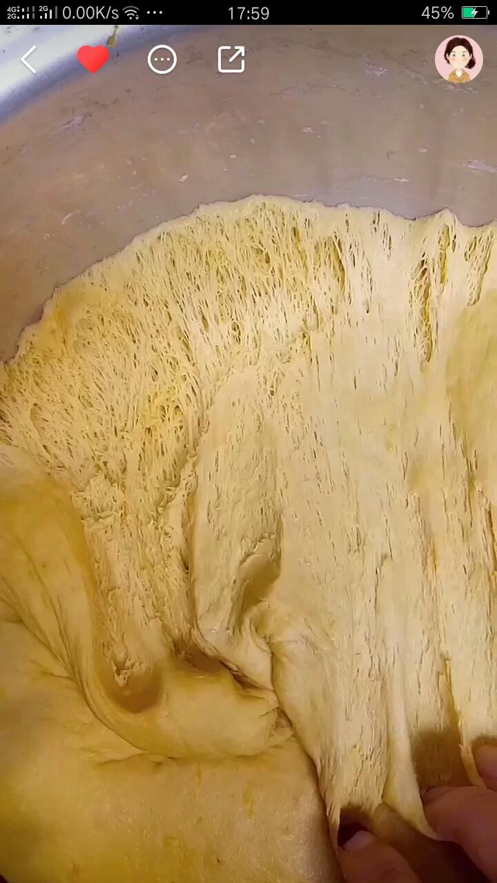 纯奶手撕吐司的做法 步骤1