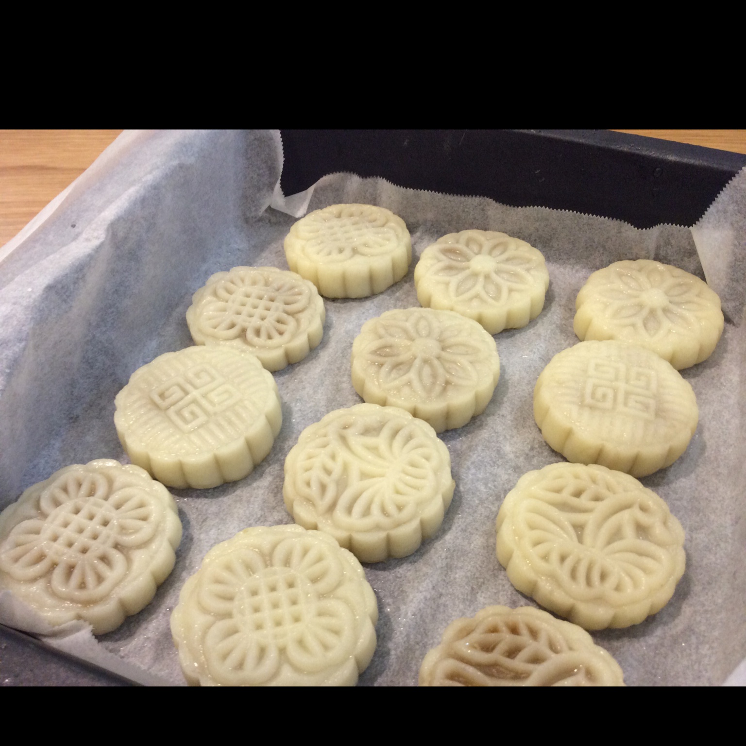 板栗冰皮月饼
