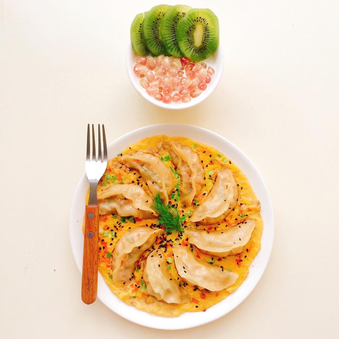 抱蛋煎饺