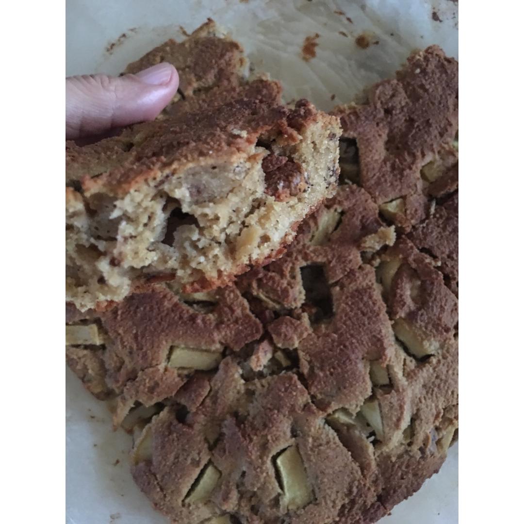 苹果核桃早餐软糕（无麸质）丨健康·烘焙