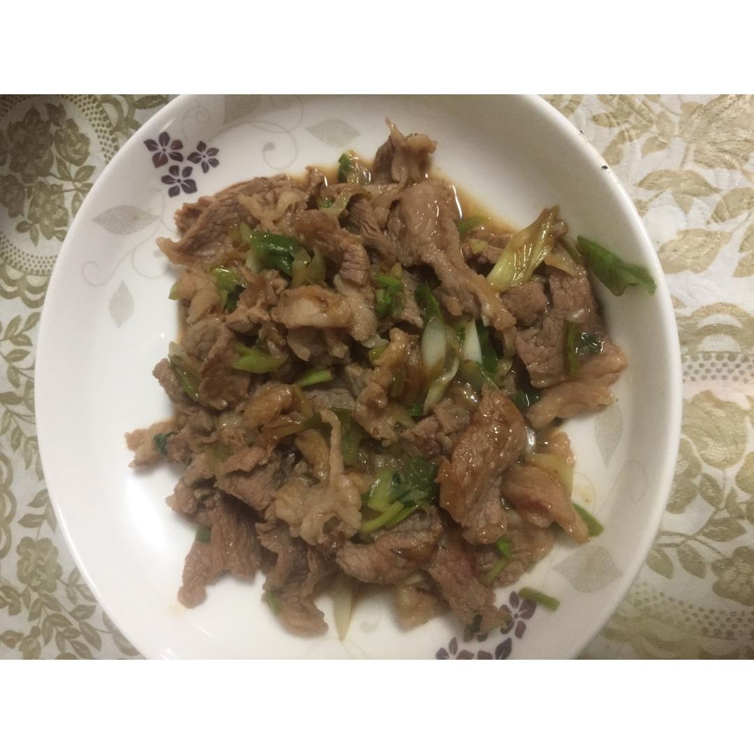 葱爆羊肉