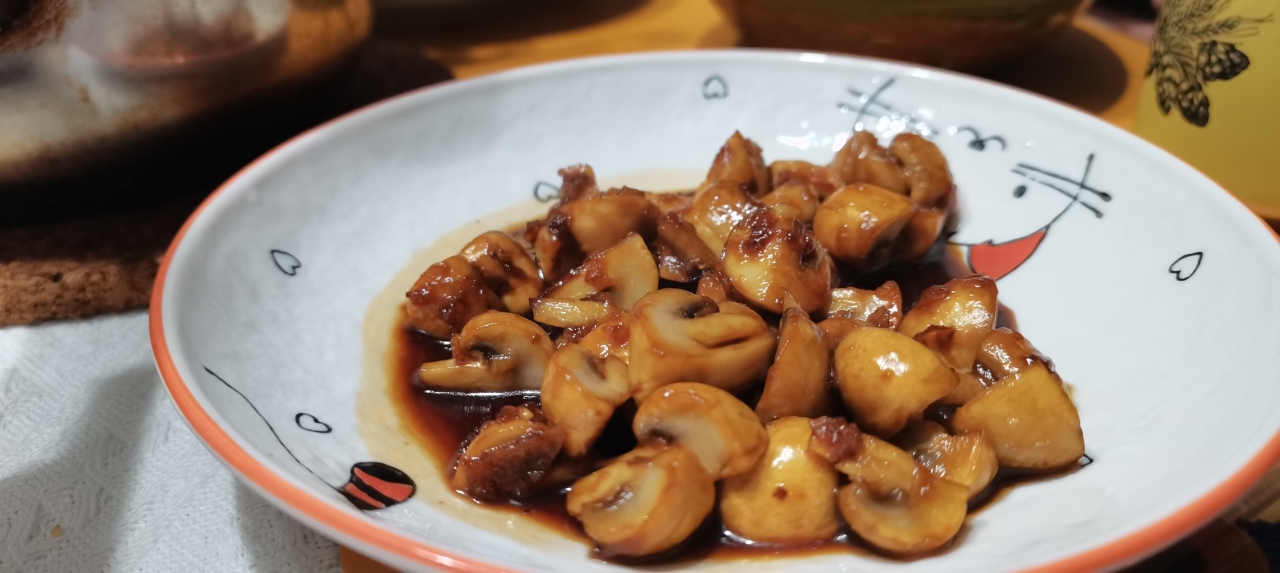 意大利黑醋蒜香蘑菇