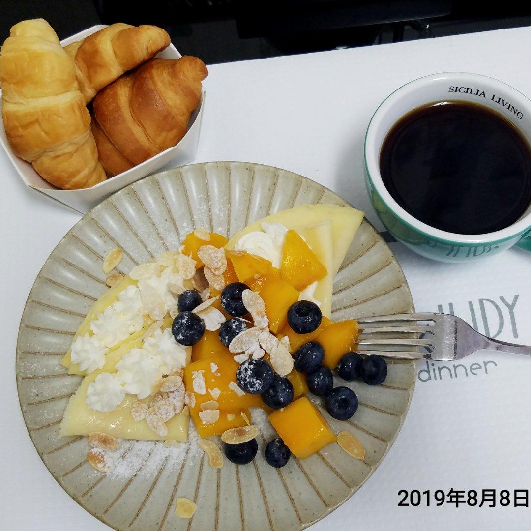 基础早餐可丽饼