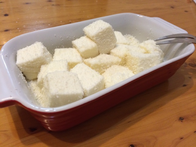 椰香雪花糕