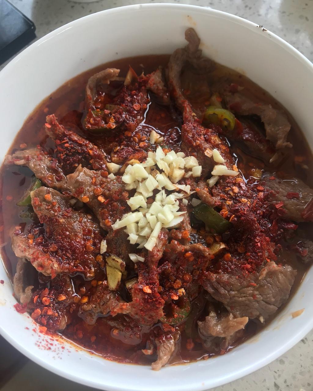 【水煮牛肉】