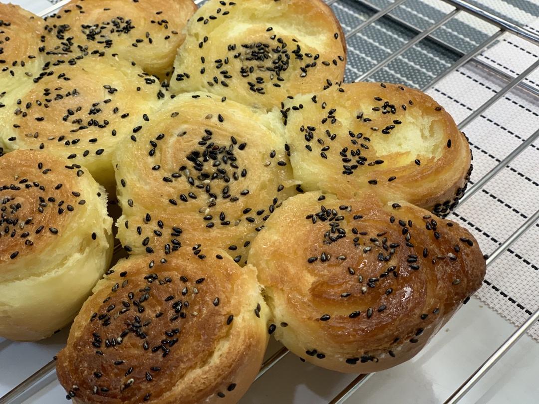 蜂蜜脆底小面包