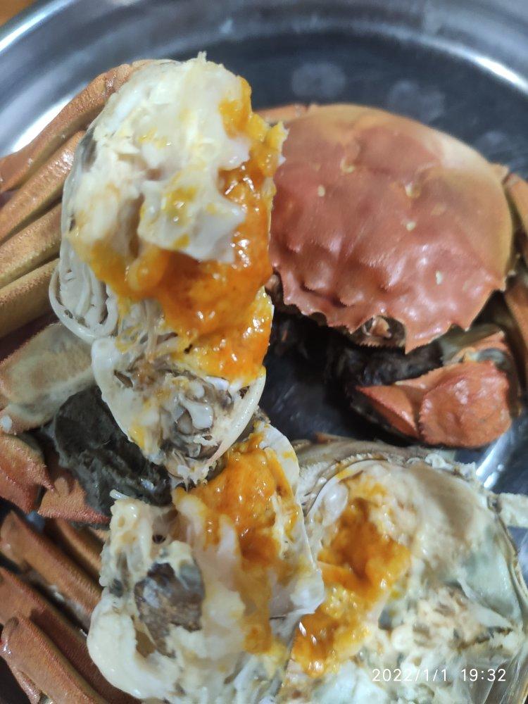 清蒸大闸蟹