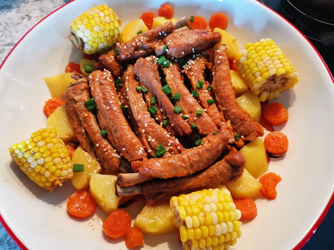 年夜饭菜谱🧧奥尔良焗排骨🍖全家都爱ta‼️