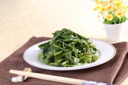 林志鹏自动烹饪锅烹制素烹空心菜-捷赛私房菜的做法