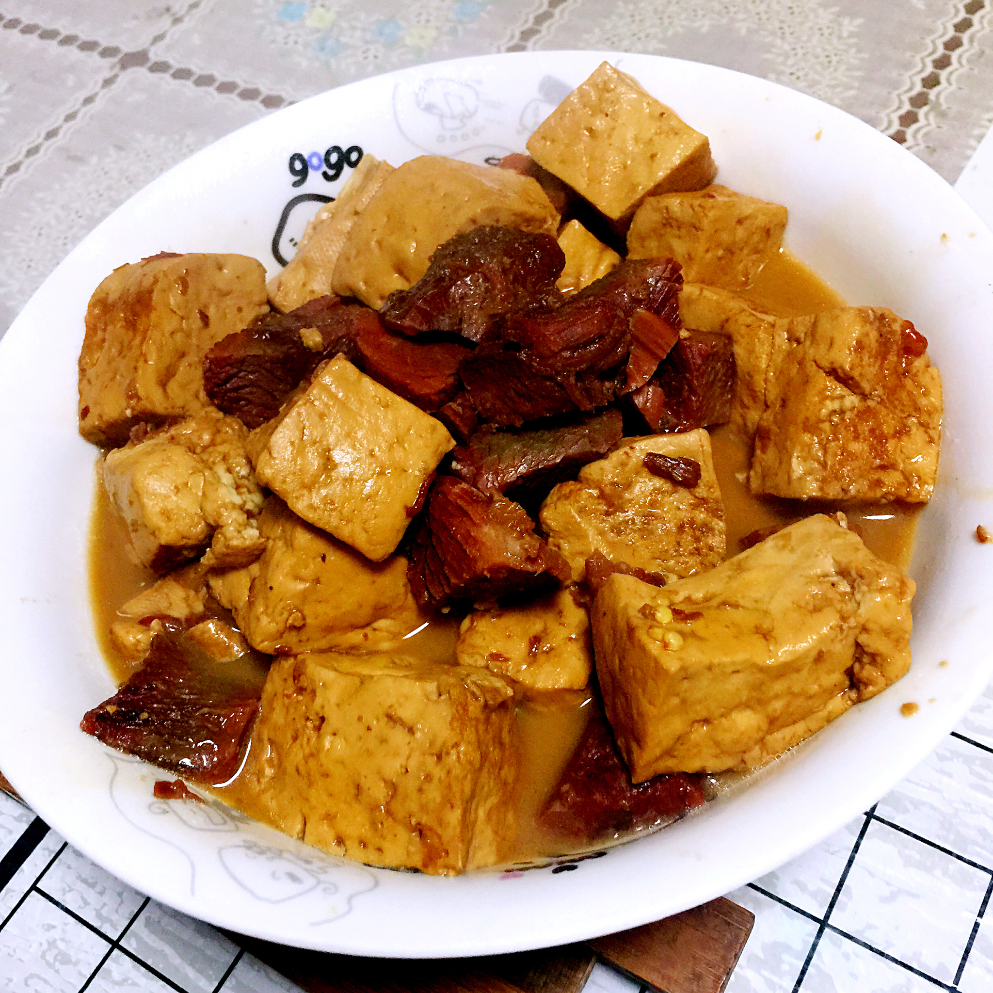 牛肉烧豆腐
