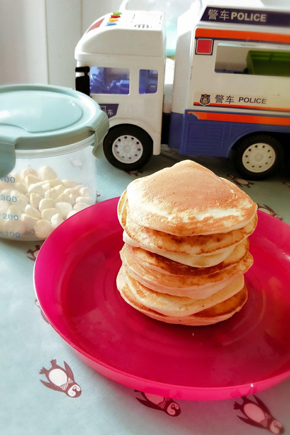 超级简单pancake【无黄油健康版】