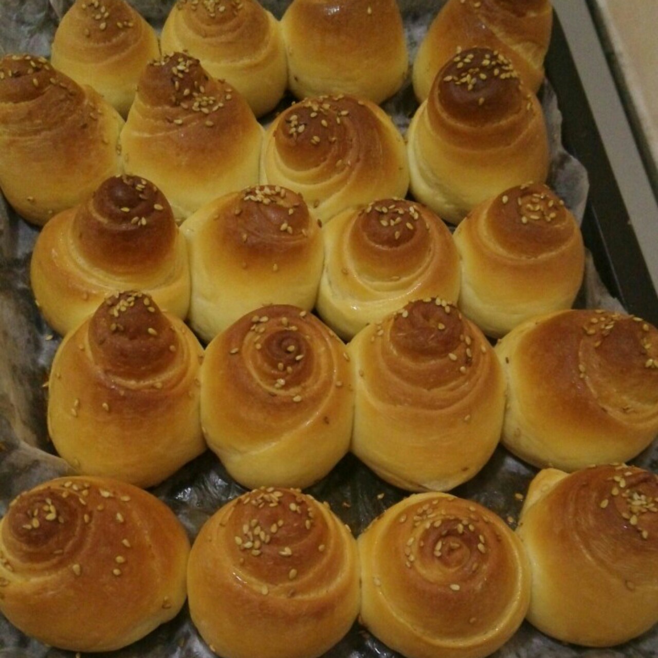 蜂蜜小面包