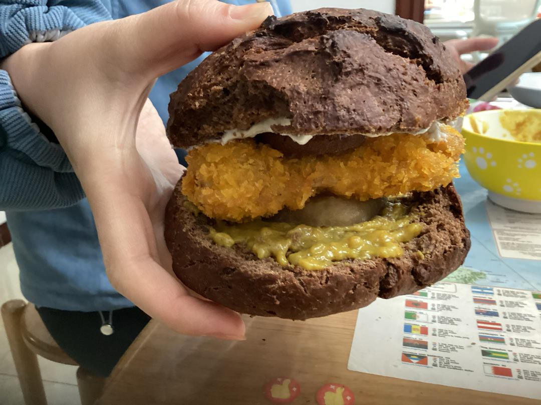 大“堡”口福 巧巧咖喱鲜鸡堡