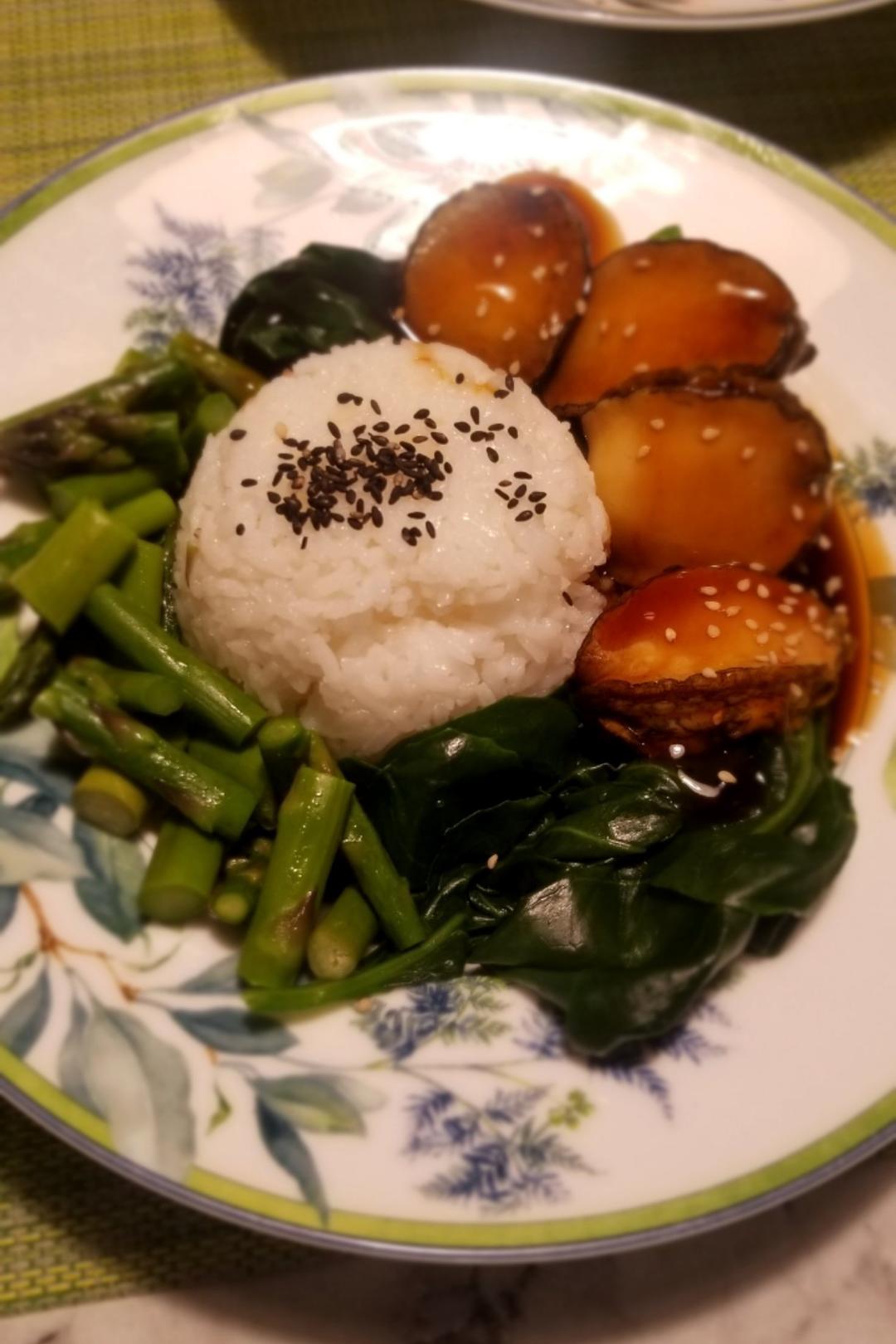 家常鲍鱼捞饭
