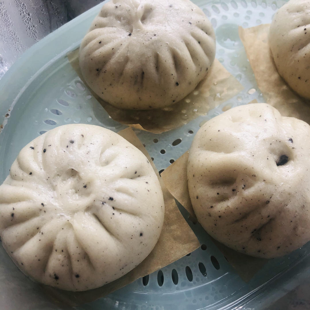 一咬满口的香甜— —黑芝麻流沙包（馅做法）