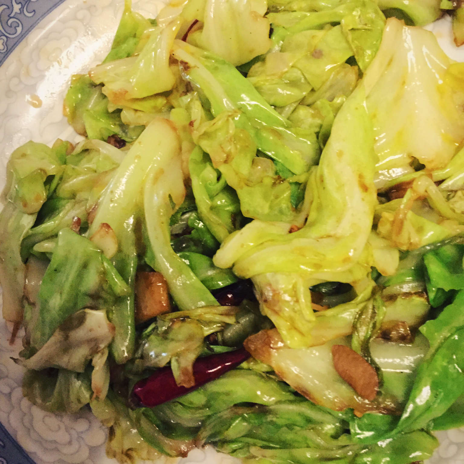 干锅手撕包菜