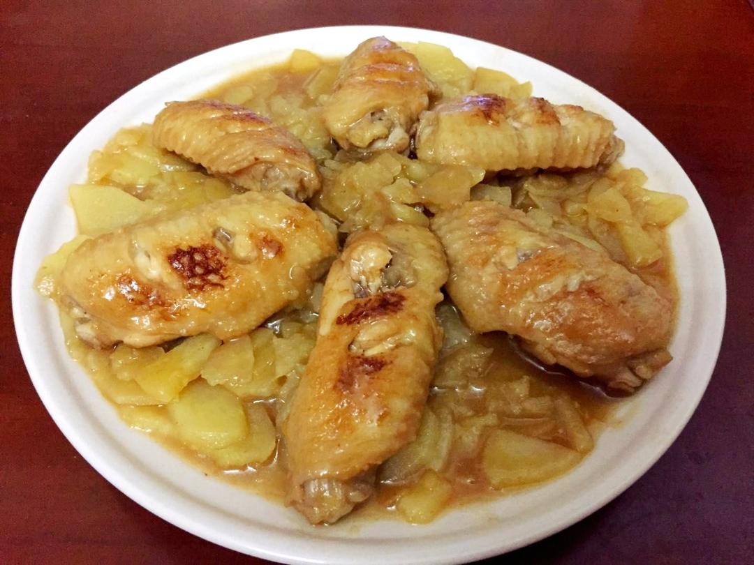 可乐土豆鸡翅