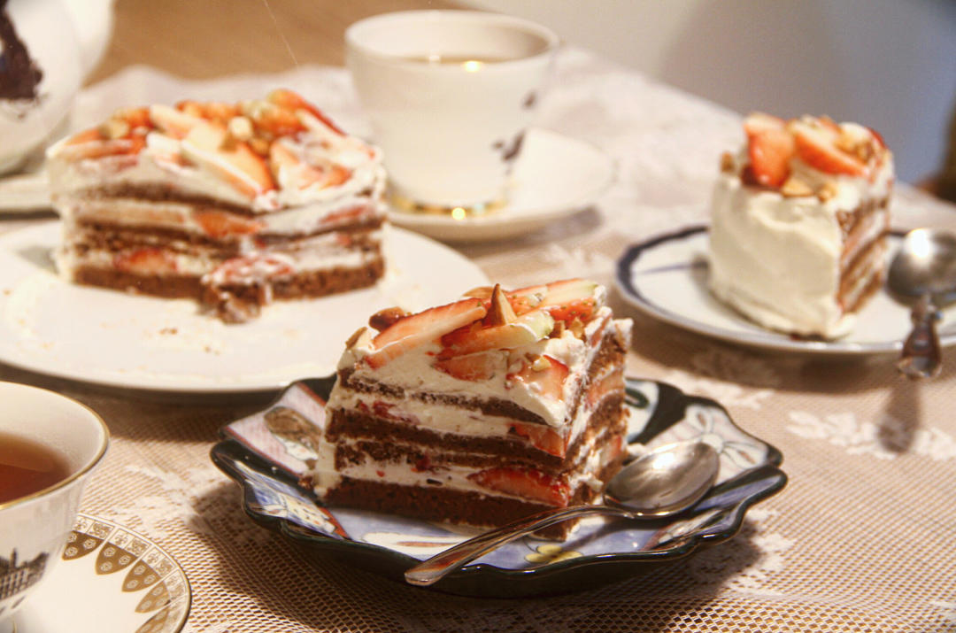 巧克力分蛋海绵蛋糕