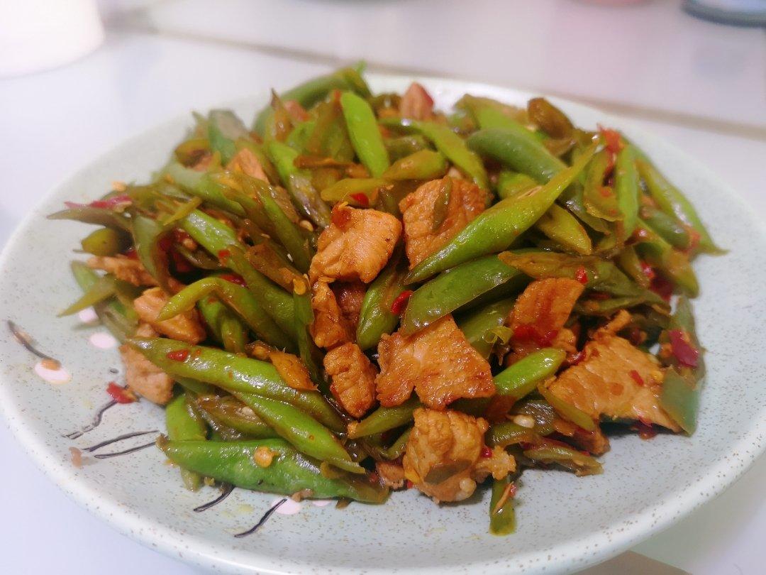 四季豆炒肉