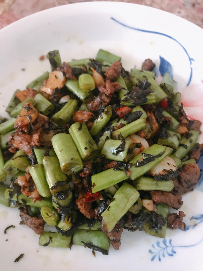 四季豆肉末橄榄菜