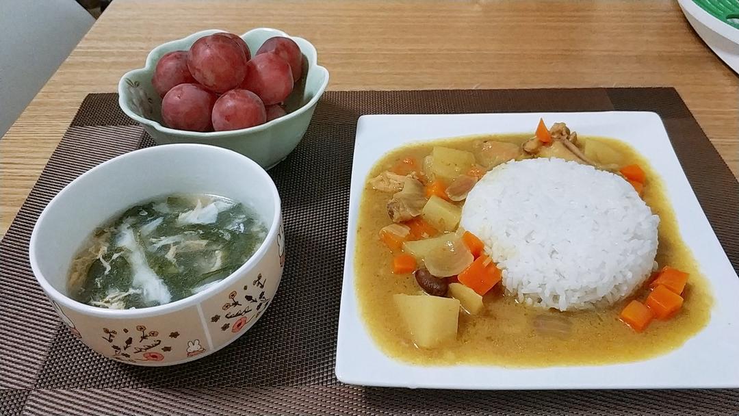 咖喱鸡饭