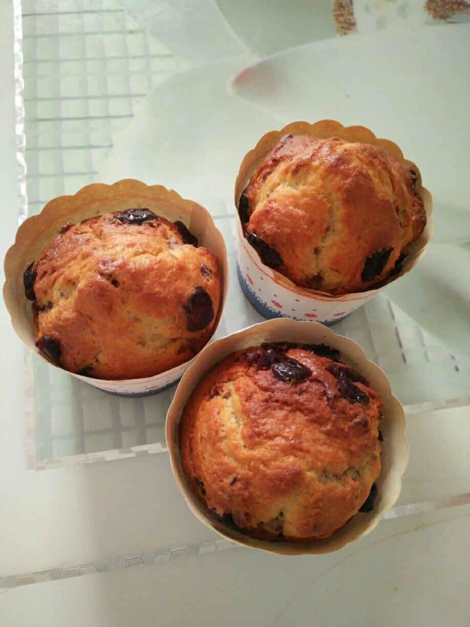 少女心的香蕉蔓越莓玛芬