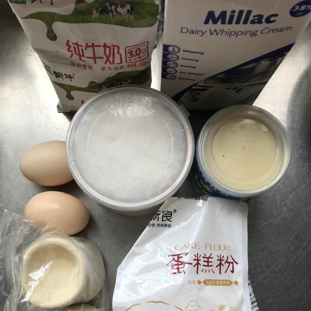 纯奶手撕吐司的做法 步骤1