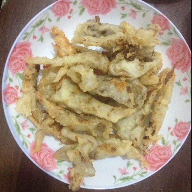 软炸鲜蘑