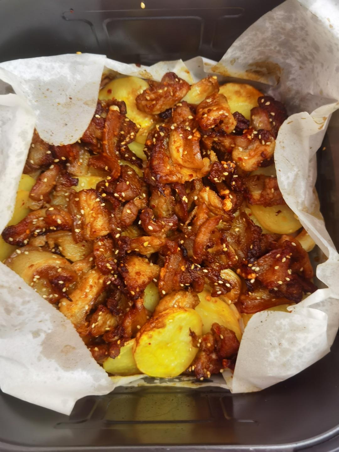 真香！被抖音上的空气炸锅五花肉馋哭了……