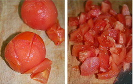 番茄土豆面疙瘩的做法 步骤5