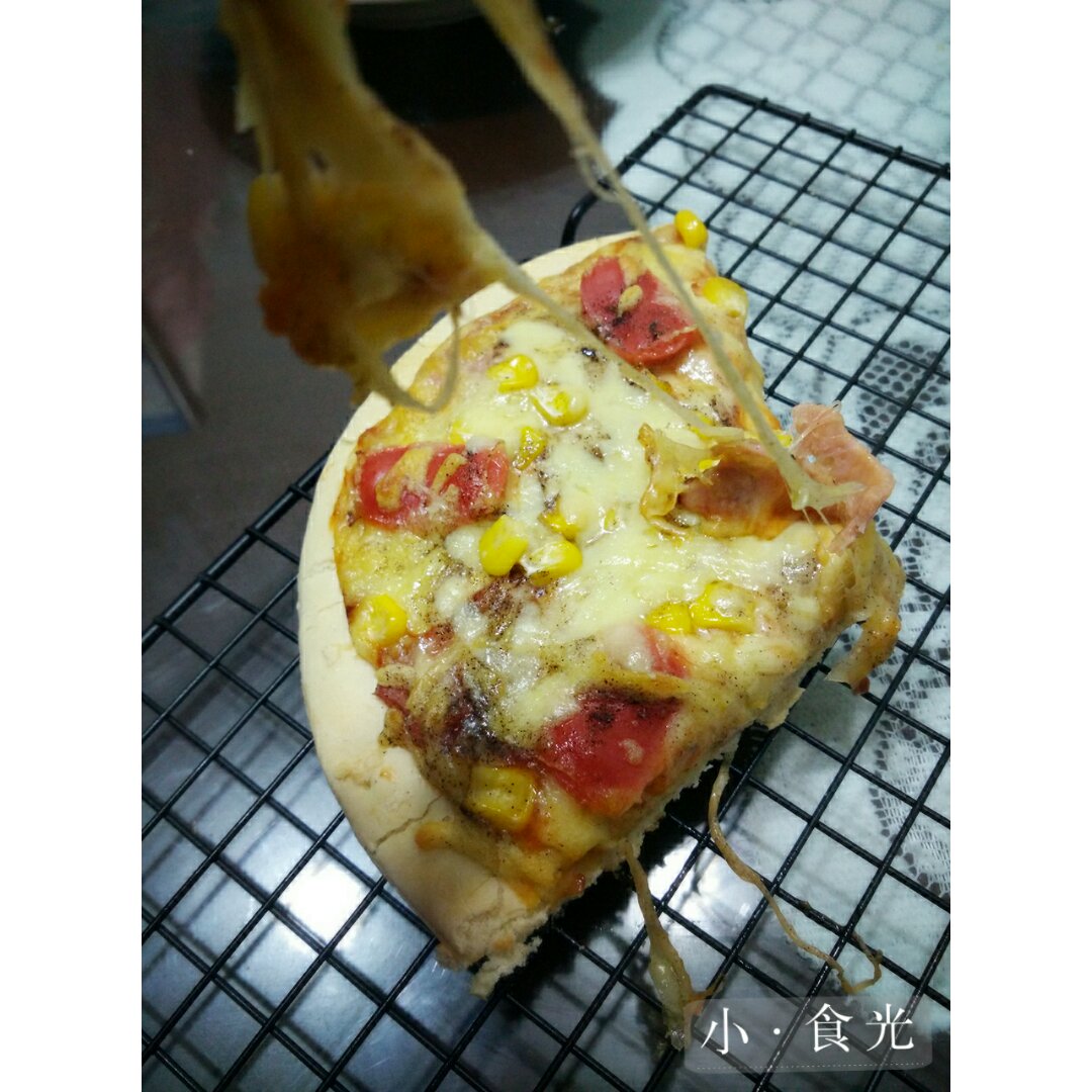 培根火腿披萨