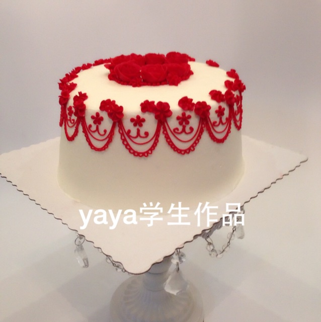 韩式裱花学员作品