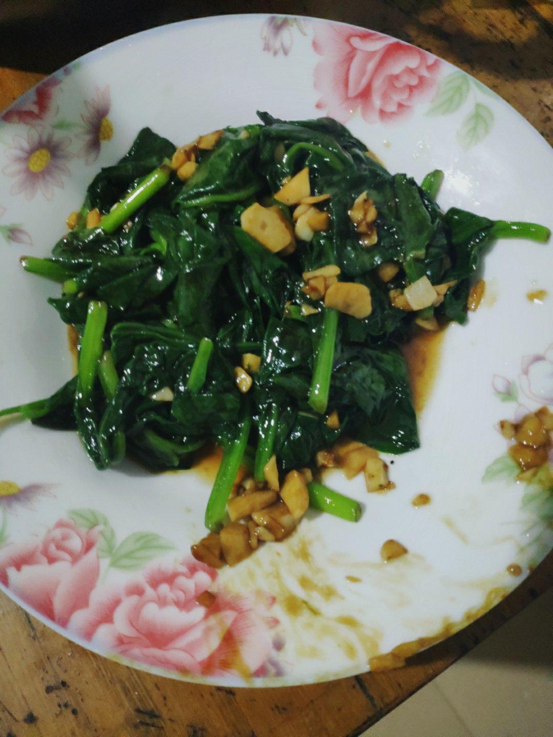 蒜香木耳菜
