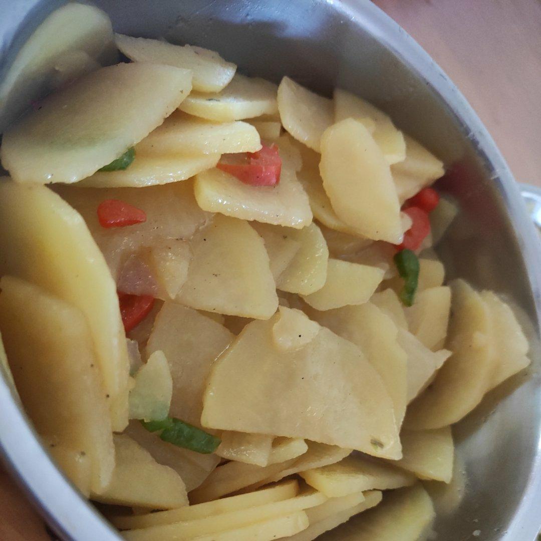 家常炒土豆片