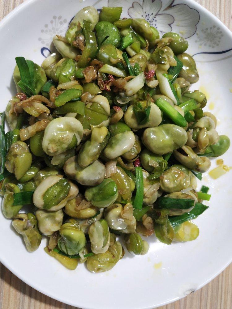 超好吃的蒜香蚕豆