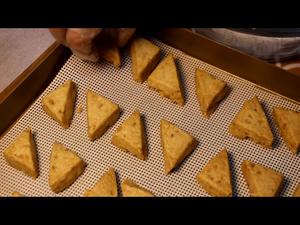 「无需打发黄油的网红饼干」日本「菅又亮辅大师配方」三角酥分享的做法 步骤17