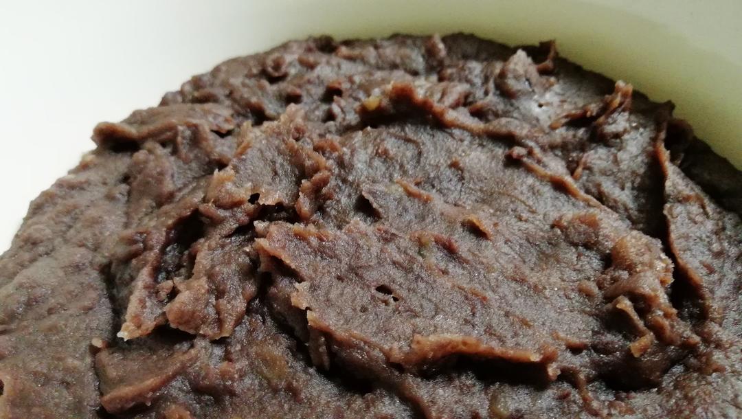 超细腻蛋黄酥豆沙馅