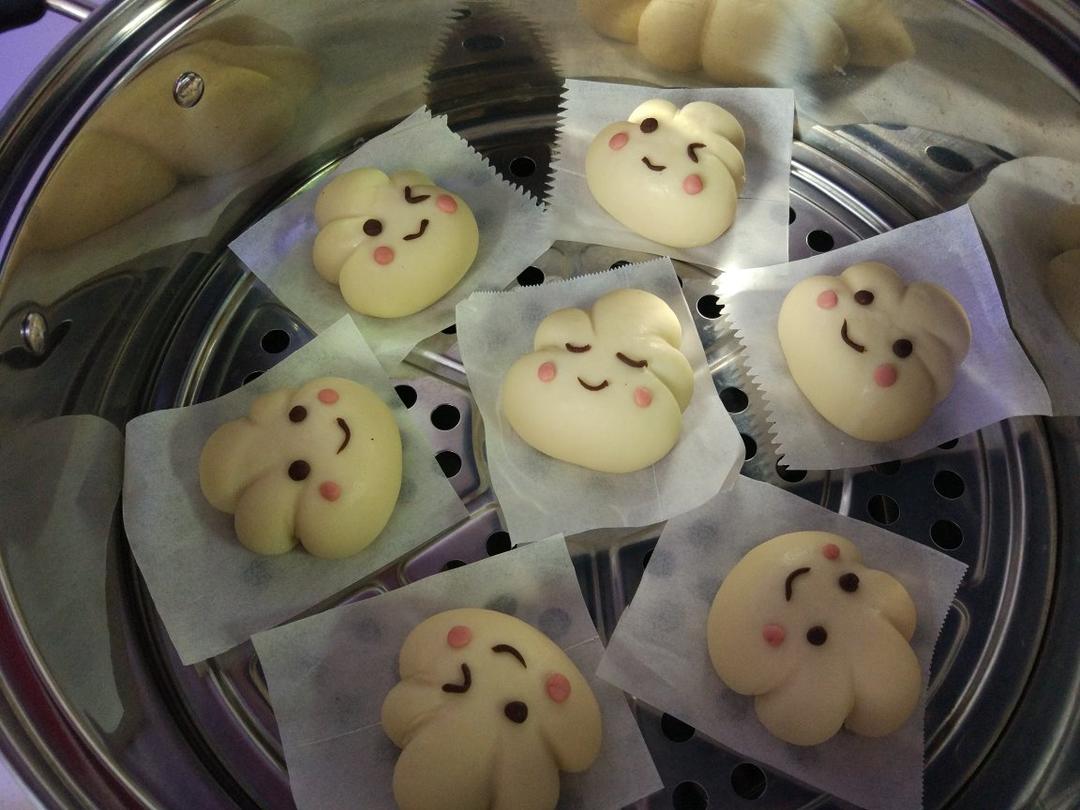 《Tinrry+》美姬老师教你做可爱云朵造型馒头