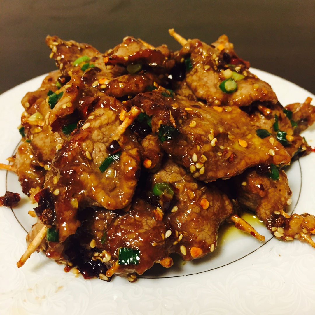 牙签牛肉 道地湖南味