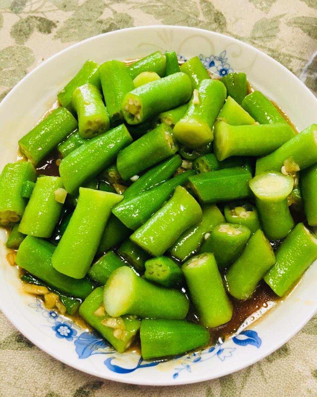 蚝油秋葵
