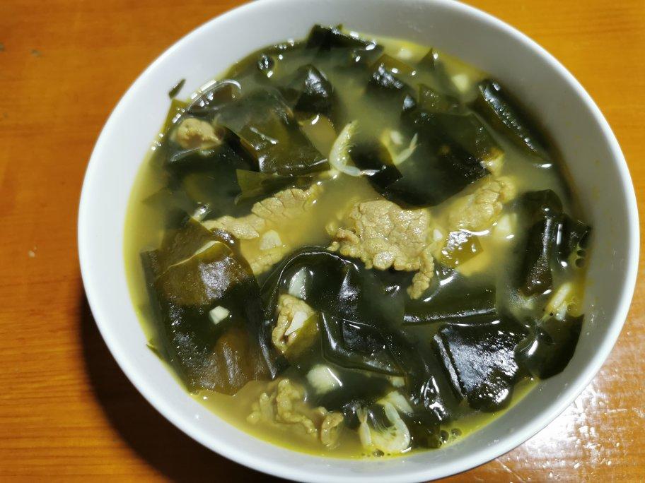 简单好喝的韩式海带汤