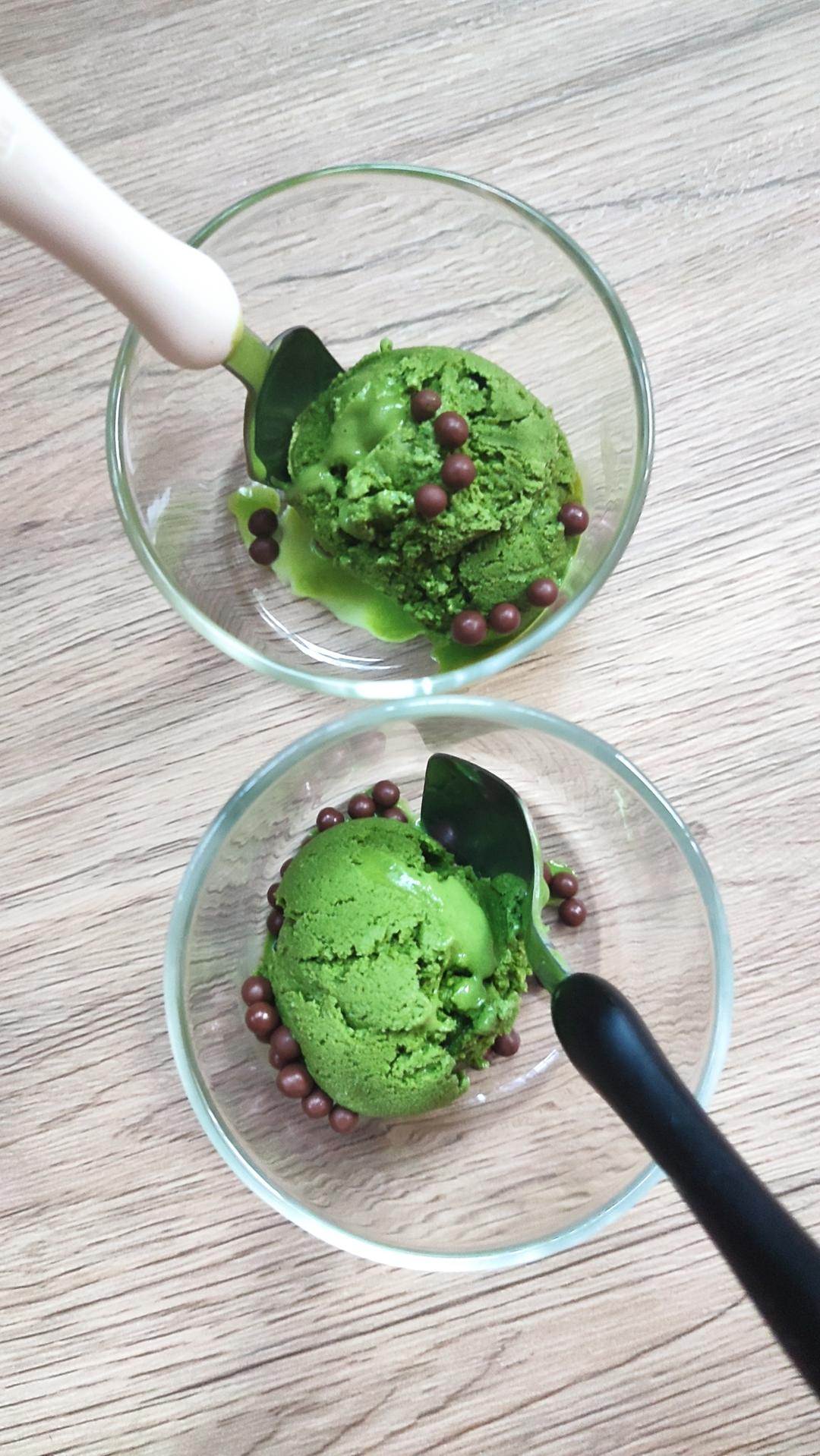 抹茶冰激凌