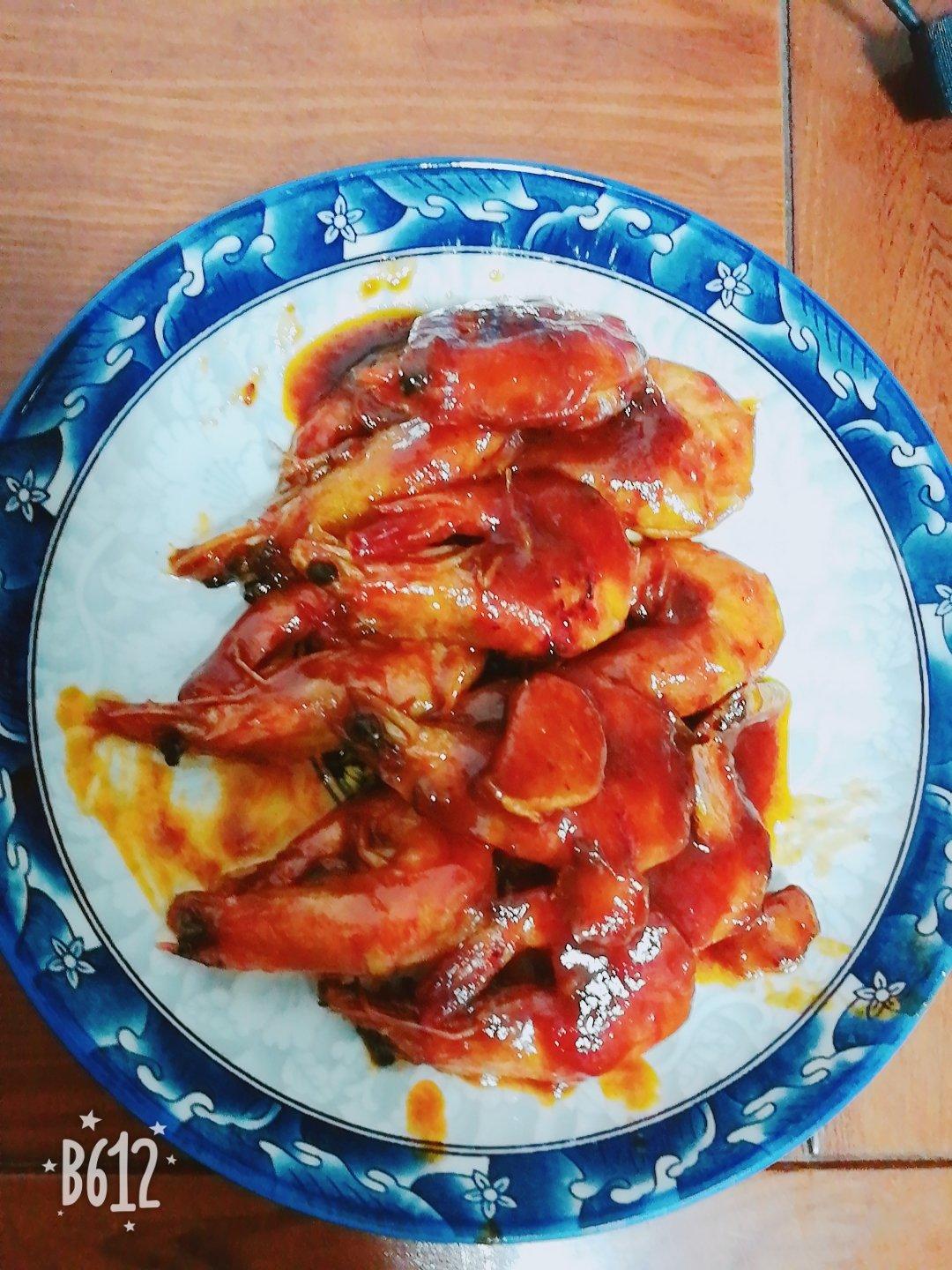 油焖大虾