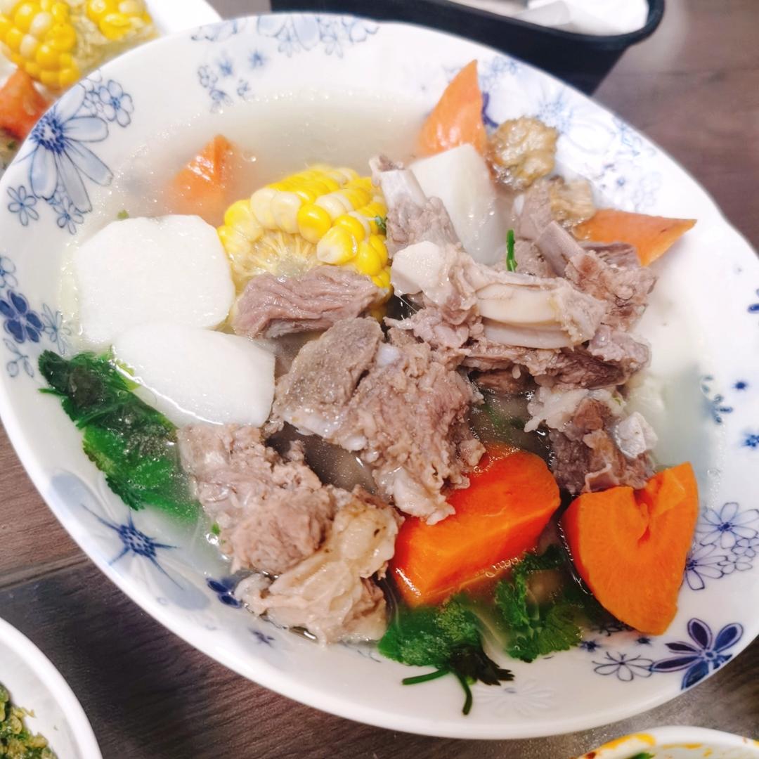 山药胡萝卜炖羊排