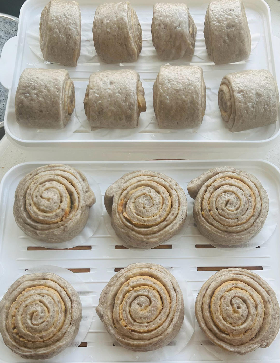 黑芝麻花生酱卷