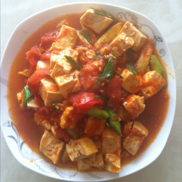 番茄豆腐