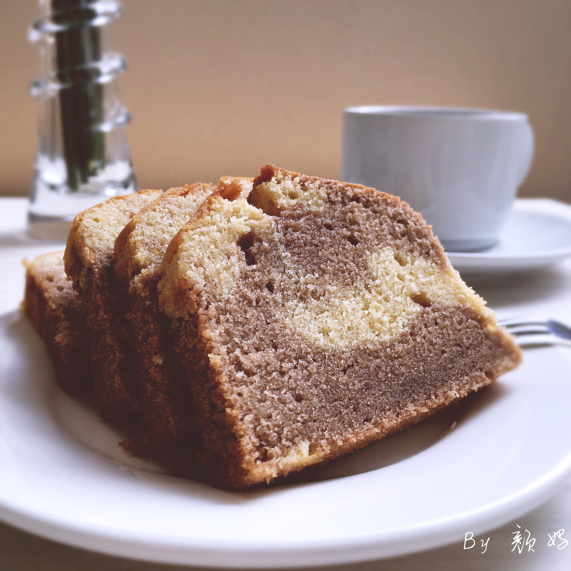 斑马牛油蛋糕（分蛋法）