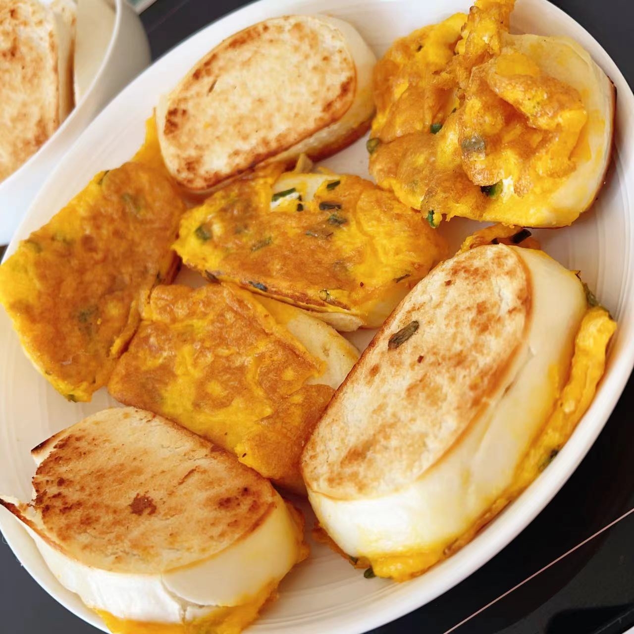 蛋塌炕馍片&蛋塌烤馍片的做法