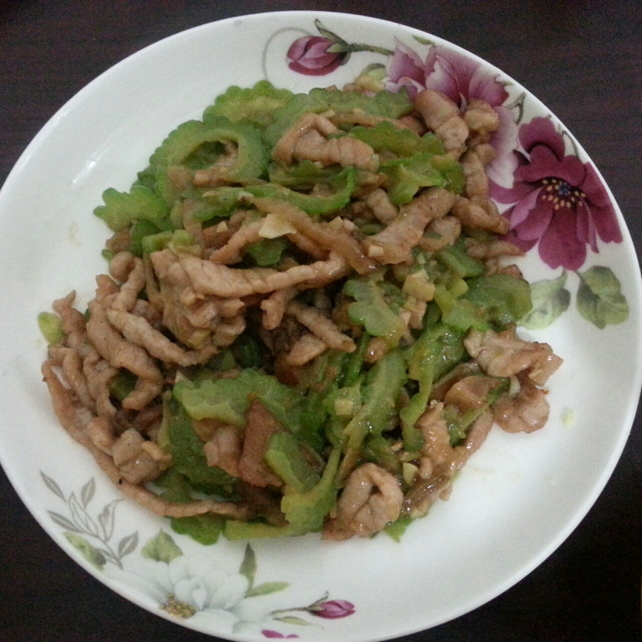 苦瓜炒肉