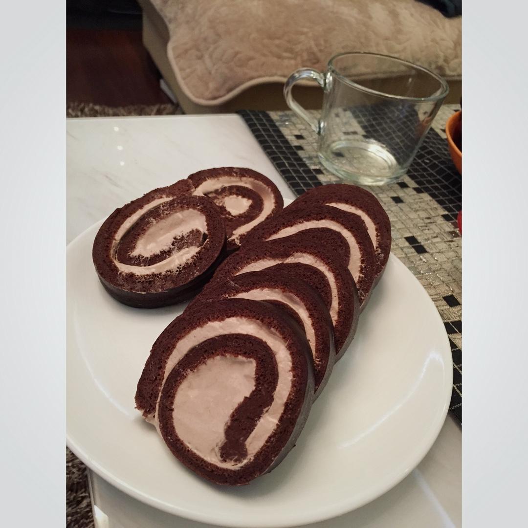 可可蛋糕卷